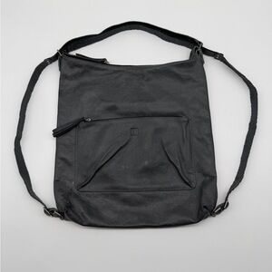 My Biba Leather Convertible Backpack Crossbody